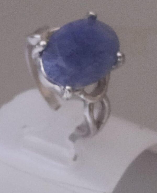 Anel de Prata 925 com Sodalite Cod. CH007 - Image 2